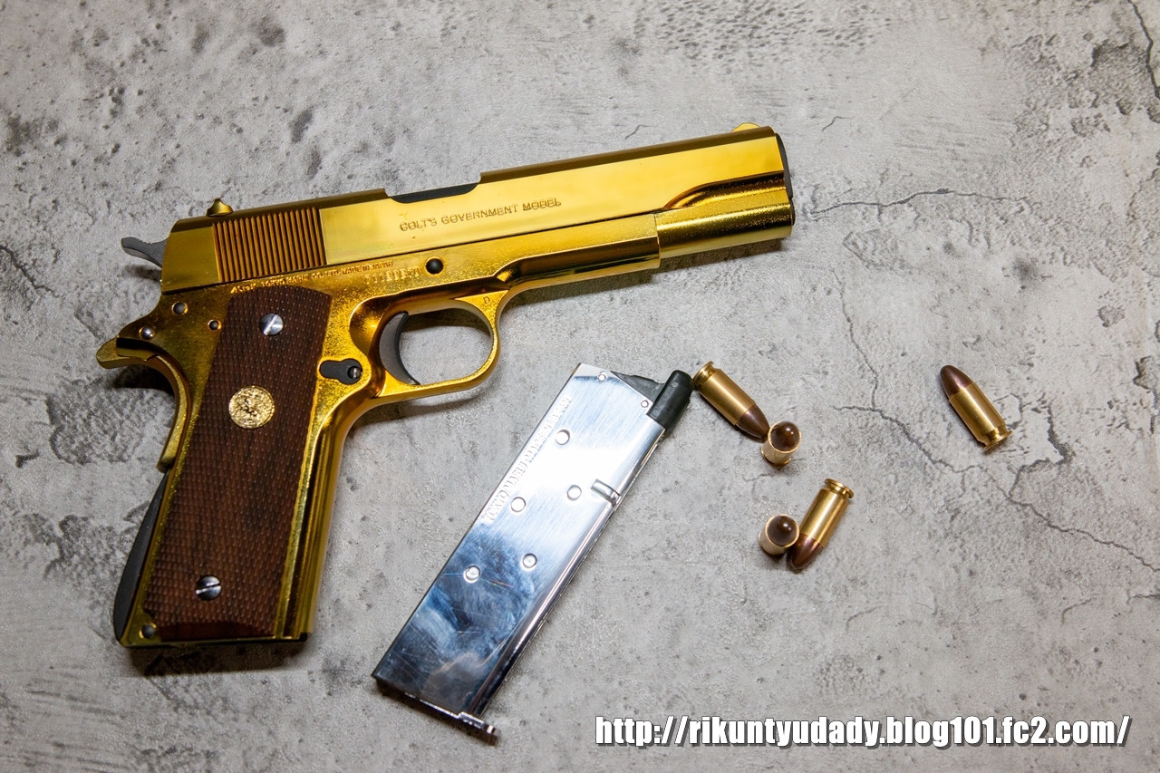 カスタム塗装】東京マルイ コルト ガバメント シリーズ'70 ニッケル