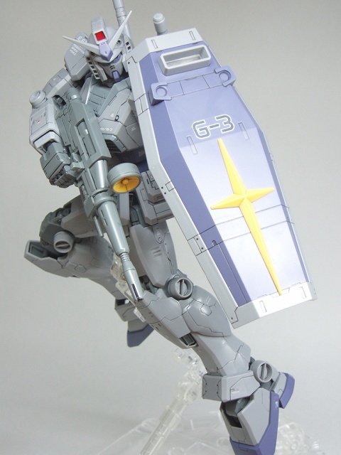 MG RX-78-3 G-3ガンダム Ver.ONE YEAR WAR 0079 レビューGUN P