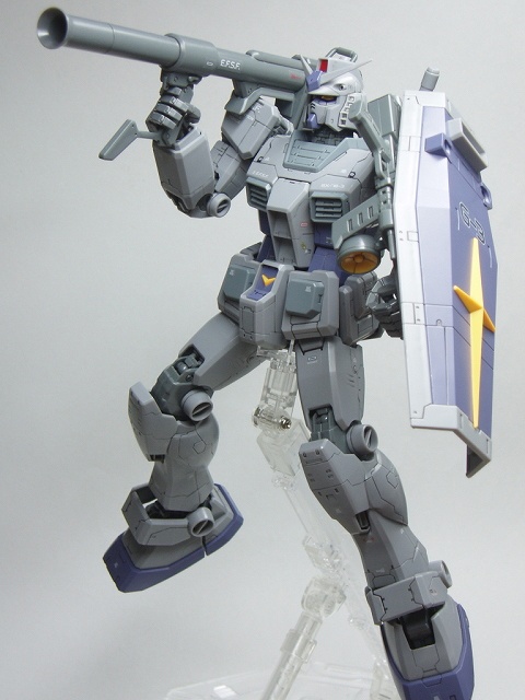 MG RX-78-3 G-3ガンダム Ver.ONE YEAR WAR 0079 レビューGUN P