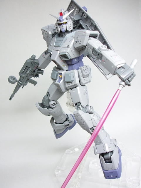 MG RX-78-3 G-3ガンダム Ver.ONE YEAR WAR 0079 レビューGUN P