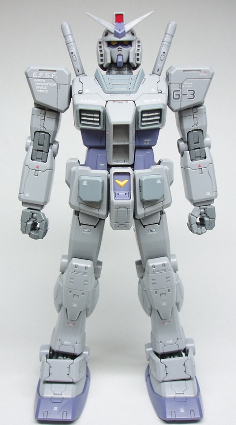 MG RX-78-3 G-3ガンダム Ver.ONE YEAR WAR 0079 レビューGUN P