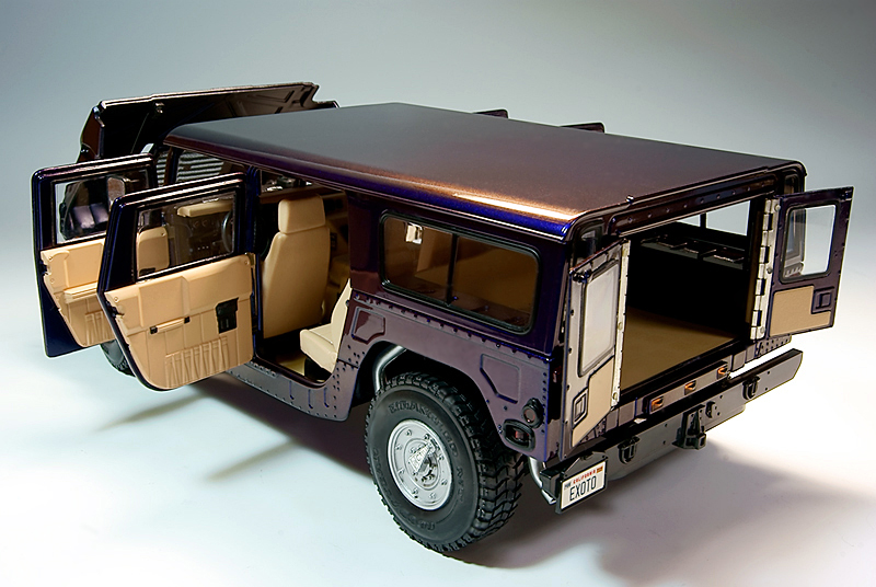 EXOTO AM General HUMMER H1 1995 Standox | kojiのミニカーブログ