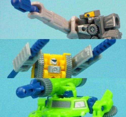 ○ﾄﾗﾝｽﾌｫｰﾏｰ ﾏｲｸﾛﾝ伝説 MM-08 ランドミリタリーマイクロン エクス