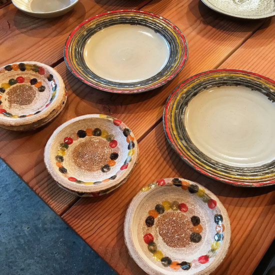 新品 アカマシバル製陶所 茶碗 やちむん 沖縄 2個セット 沖縄やちむん