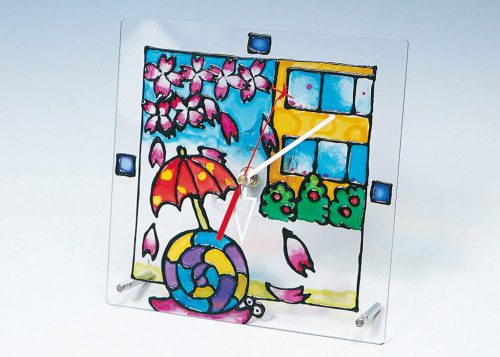 アクリル板でステンドグラス風の作品を作ろう！ステンドカラーの材料と