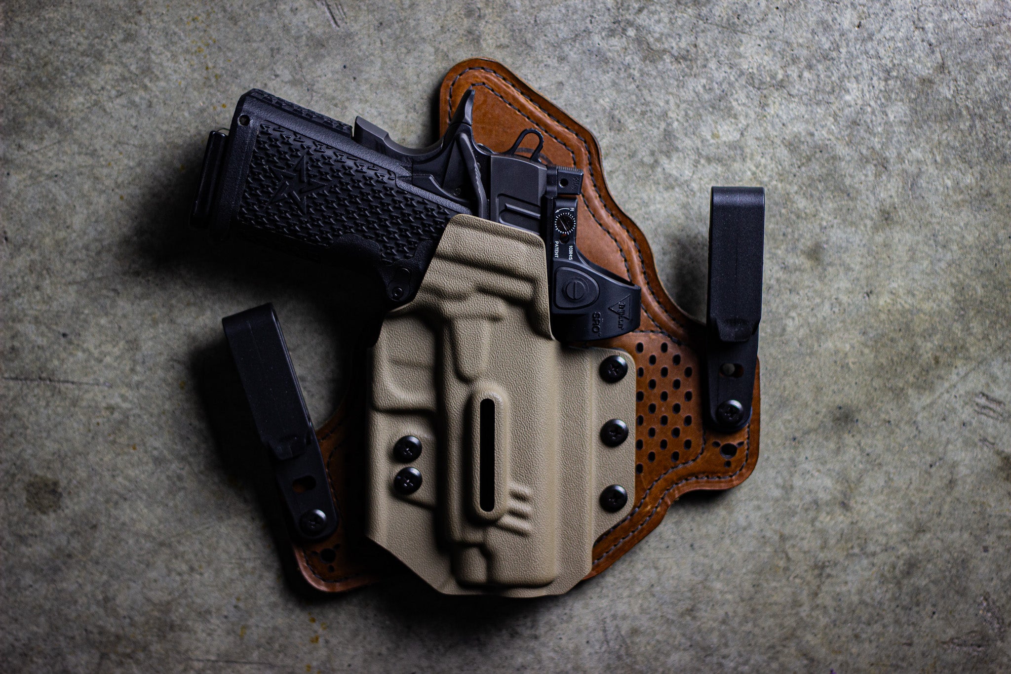 Dual Clip Protos-M® 2.0 for Sig Sauer P365XL | Black Arch Holsters