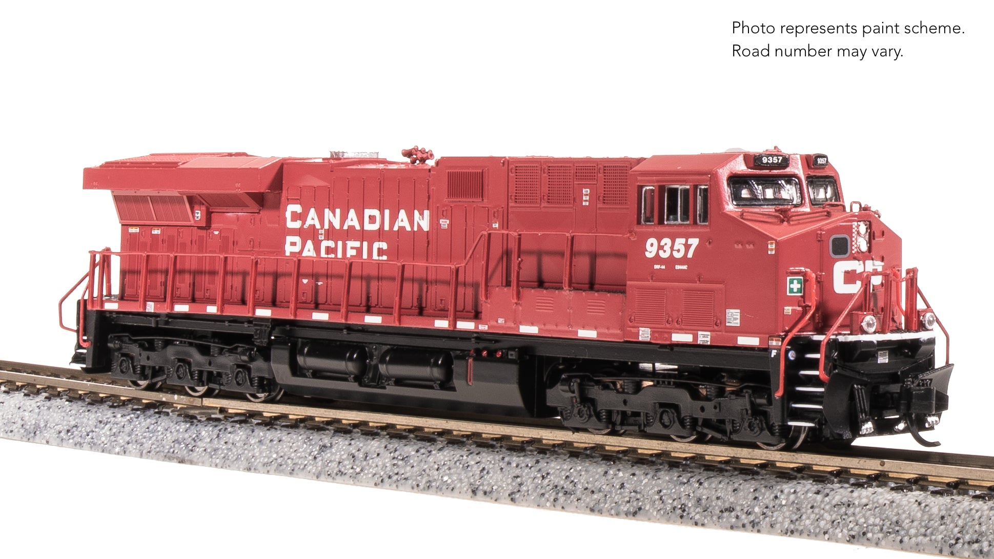 8633 GE ES44AC, CP 9368, Action Red, No-Sound / DCC-Ready, N