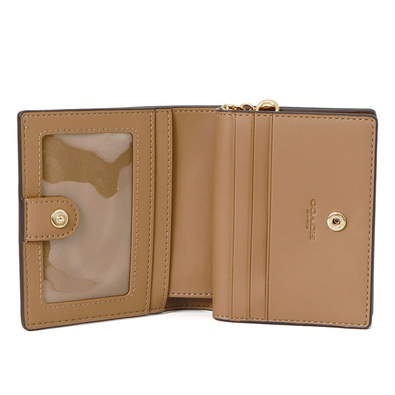 Brandol / COACH コーチ 二つ折り財布 シグネチャー キャンバス