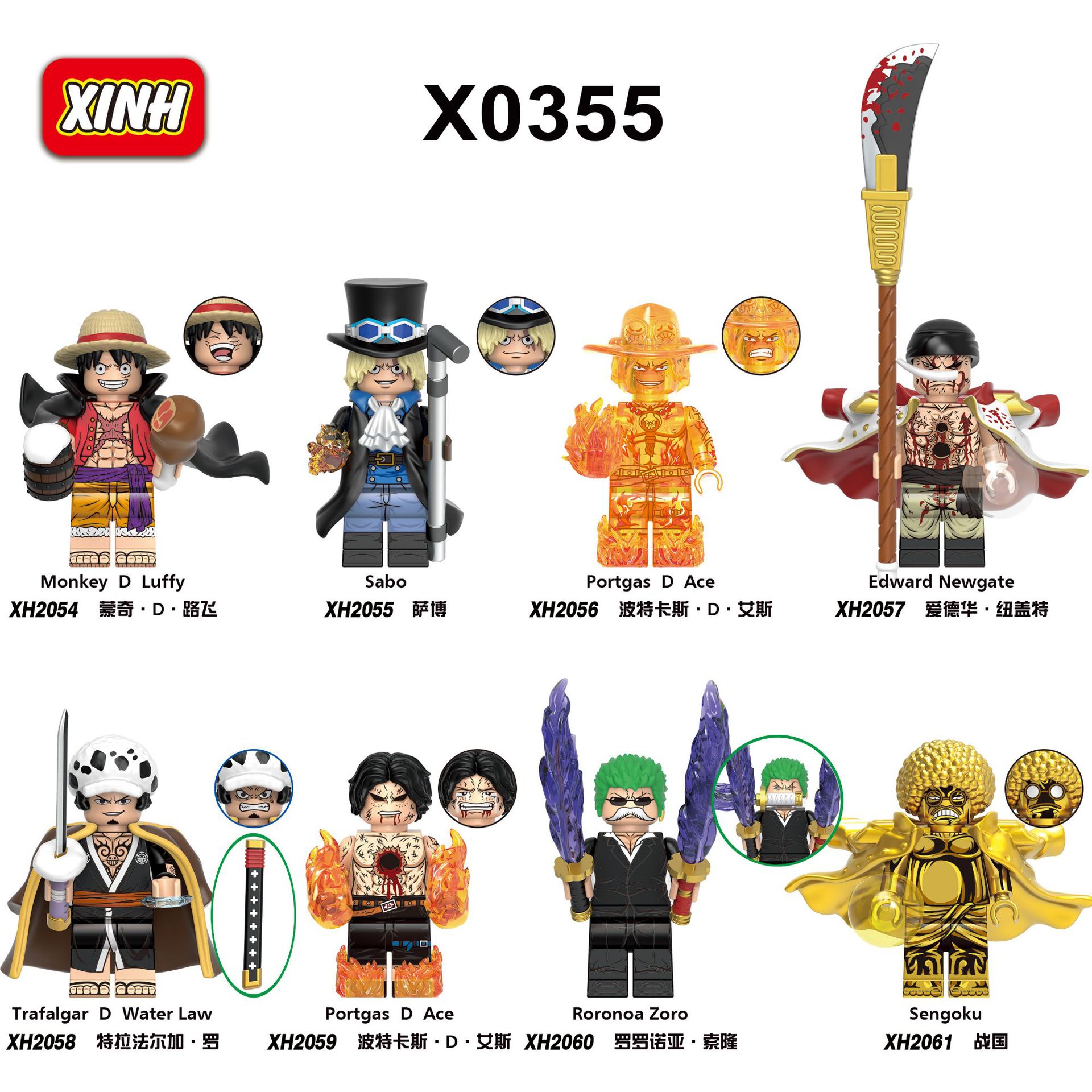 Anime One Piece Sabo XH2055 Minifigures - Brixtoy