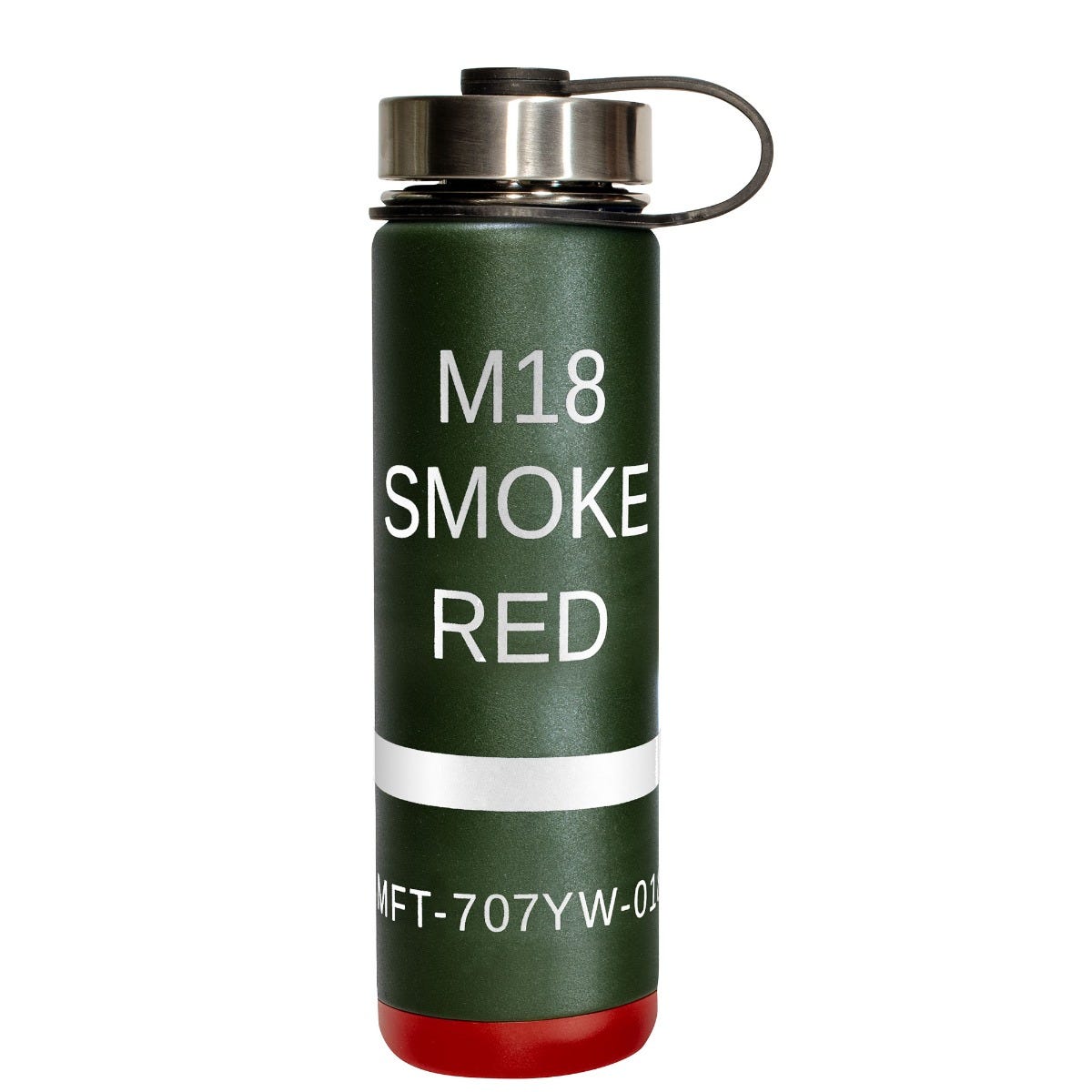 Mission First Tactical Red Smoke - Evac 24 Oz Insulated Bottle
