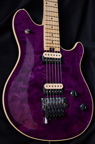 Used Peavey EVH Wolfgang First Year Quilt Purple