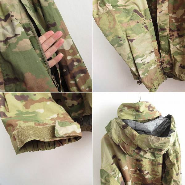 USA製 実物 米軍 OCP ゴアテックス ジャケット M-L スコーピオン迷彩