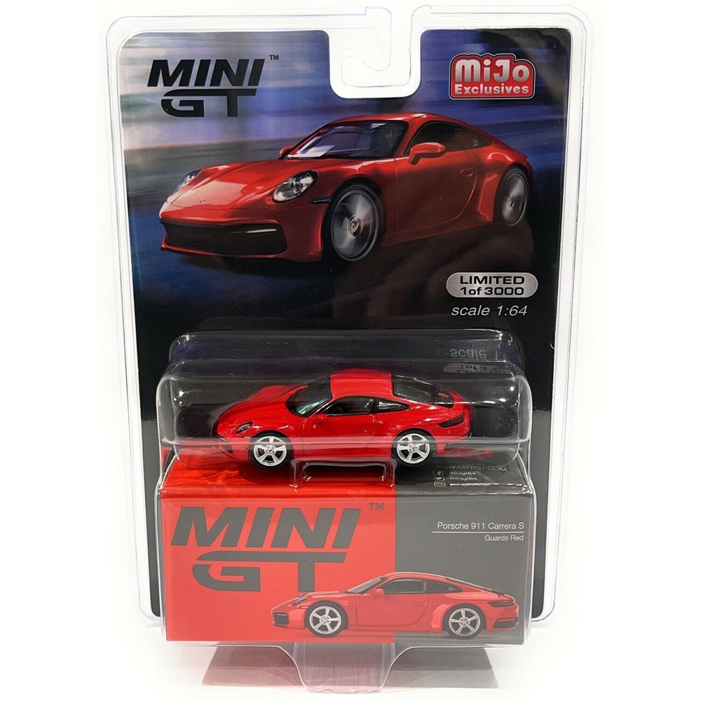 Mini GT MGT00283 Porsche 911 992 Carrera S 1:64 Guard Red » BT Diecast