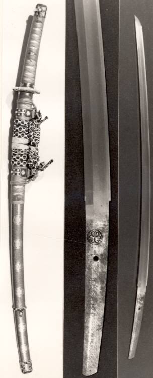 絲巻太刀 拵付 銘 （葵紋）藤原是一】｜文化財検索｜とちぎの文化財