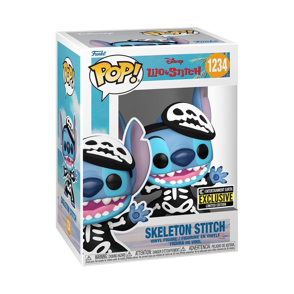 🎉 Shop FUNKO POP! Disney Lilo & Stitch Skeleton Stitch Toy Figure