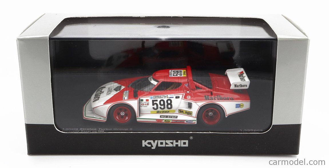 KYOSHO 03141D Scale 1/43 | LANCIA STRATOS TURBO GR.5 SILHOUETTE N