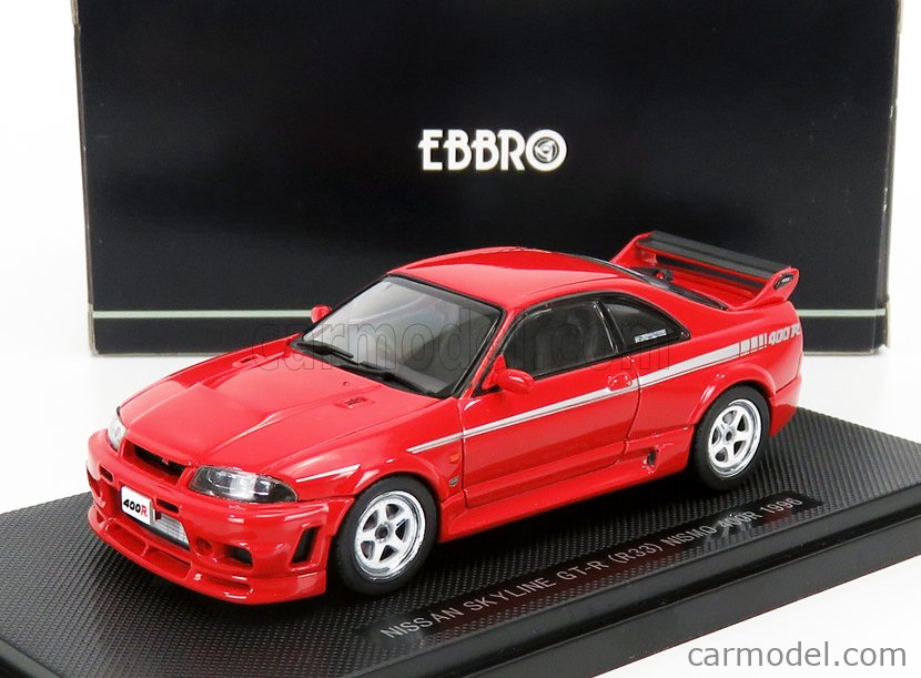 EBBRO EB43708 Scale 1/43 | NISSAN SKYLINE GT-R R33 NISMO 400R 1996 RED