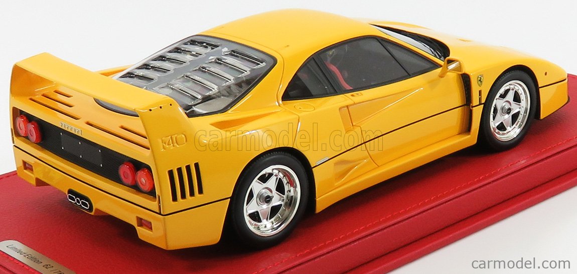 BBR-MODELS P18151B Scale 1/18 | FERRARI F40 1987 GIALLO MODENA