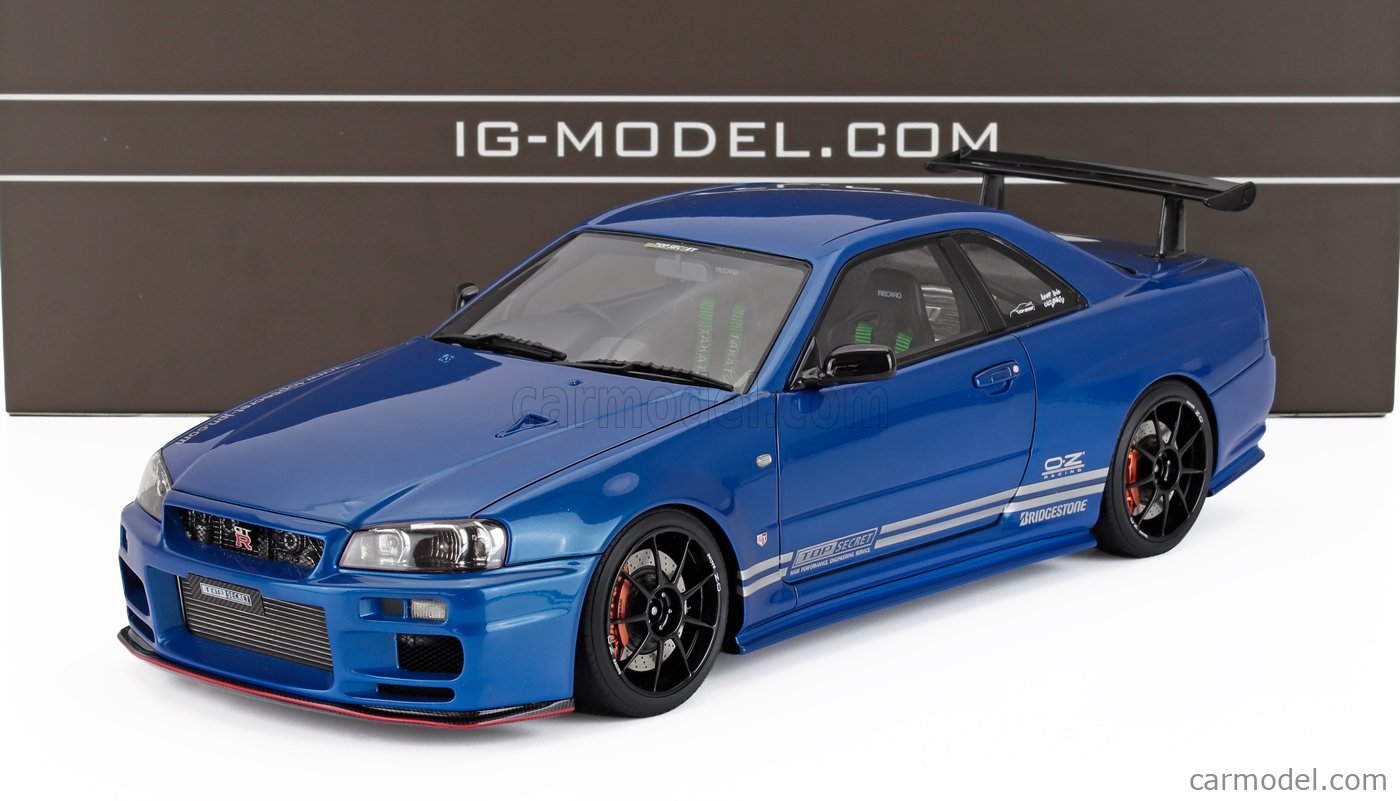 IGNITION-MODEL IG3641 Scala 1/18 | NISSAN SKYLINE 34 GT-R (BNR34