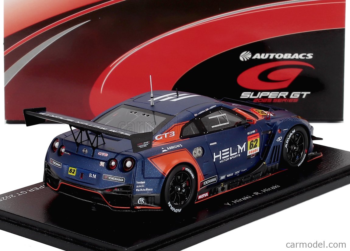 SPARK-MODEL 43SGT25062 Scale 1/43 | NISSAN GT-R NISMO GT3 TEAM