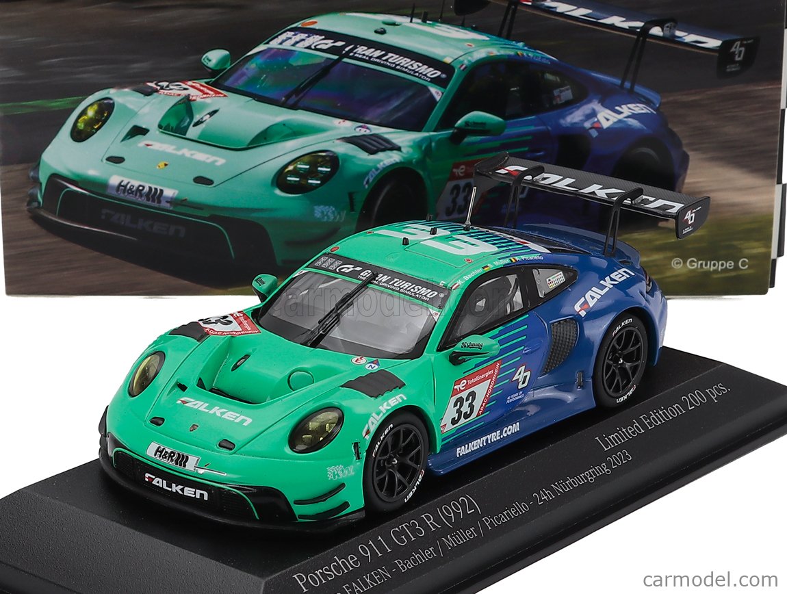 MINICHAMPS 413236333 Scale 1/43 | PORSCHE 911 992 GT3 R TEAM