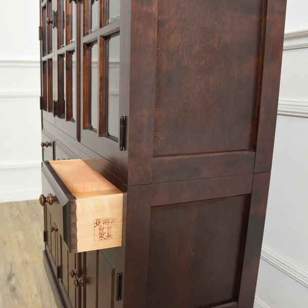 北海道民芸家具 / Japan HM165K 食器棚 #33853 – camori ヴィンテージ