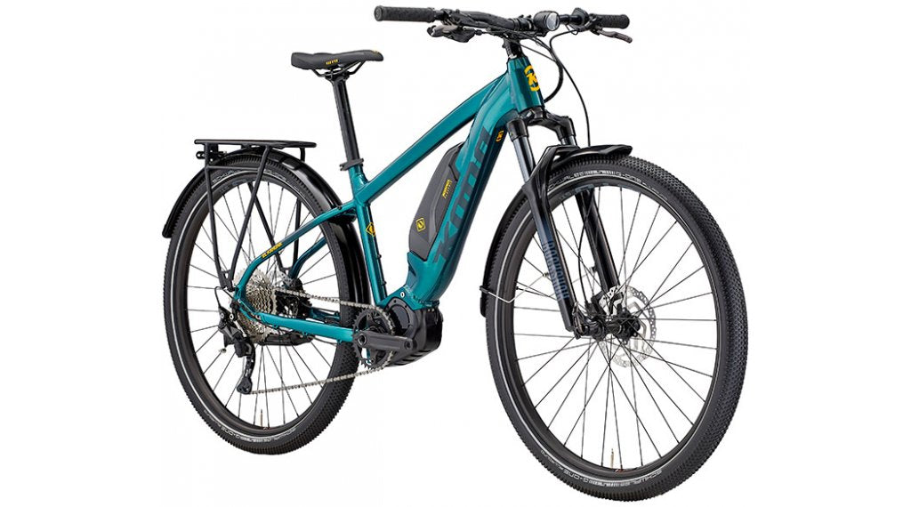 Kona El Kahuna SUV e-Bike - Metallic Green - 2022 – Cambria Bike