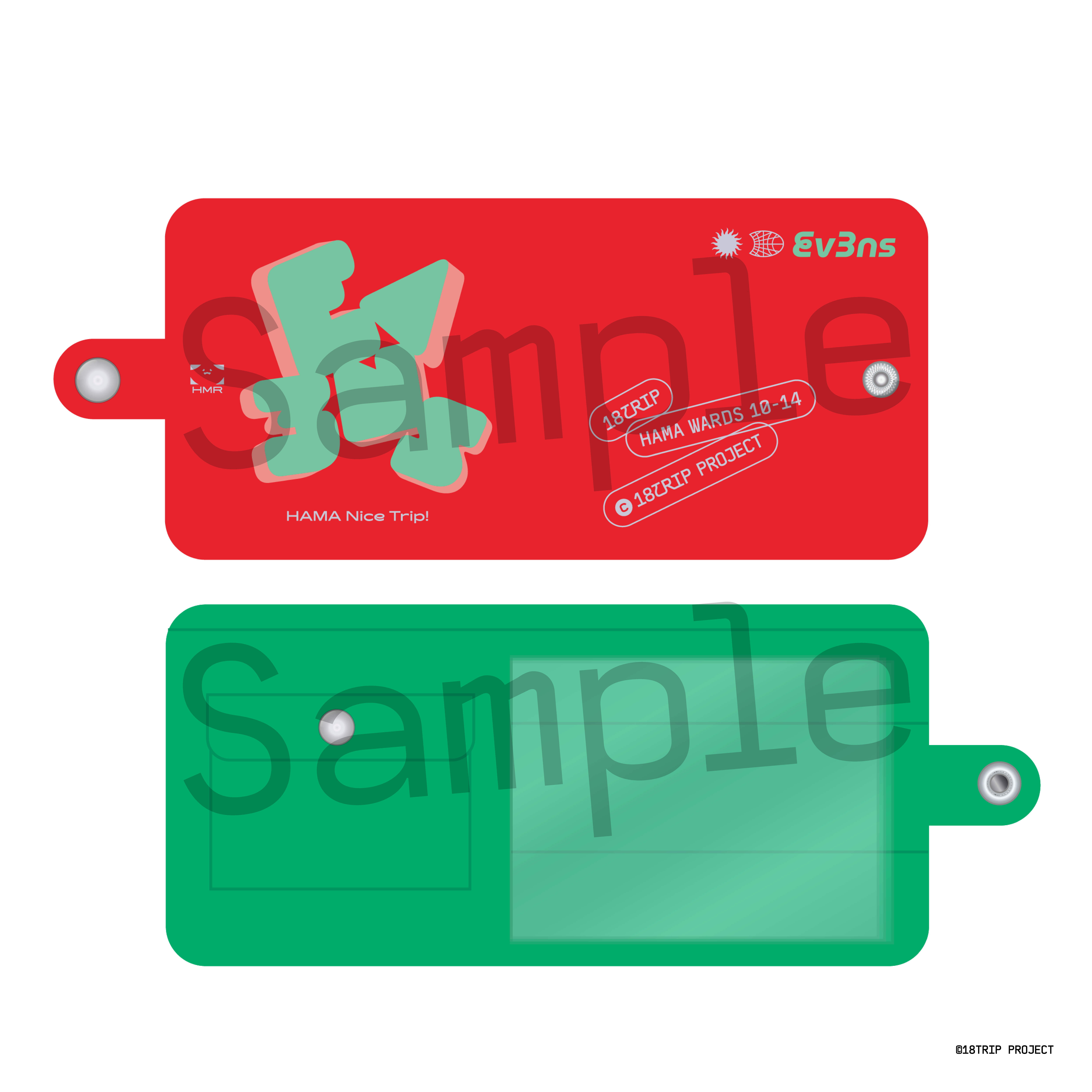 18TRIP Cassette #01~05 ポストカード5枚セット | きゃにめ