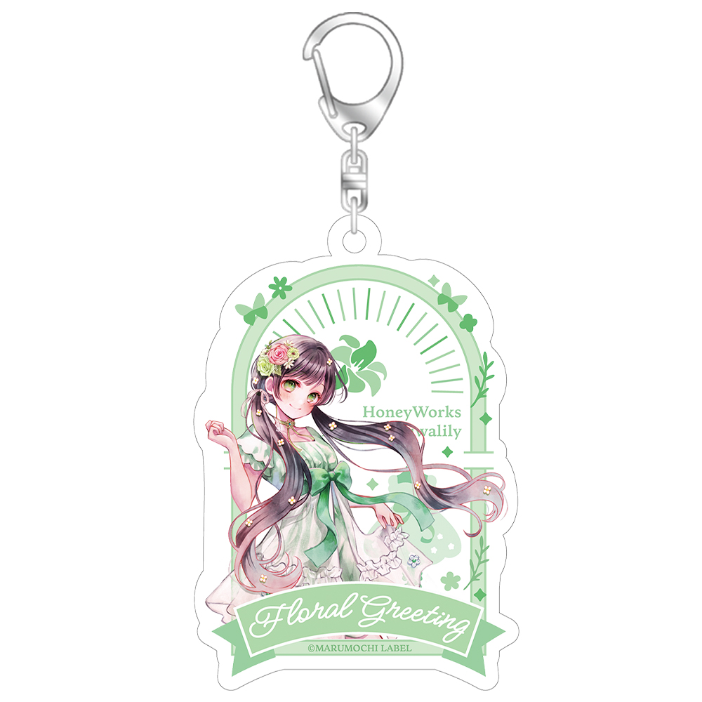 Floral Greeting」らんだむ缶バッジ（全6種）（HoneyWorks feat