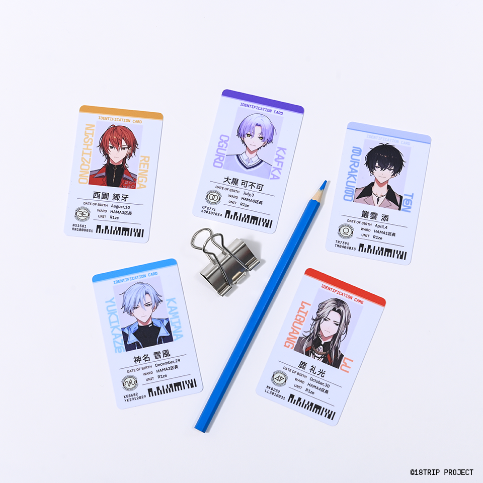 二次販売】社員証カード／鹿 礼光(18TRIP presents “HAMAツアーズ全体