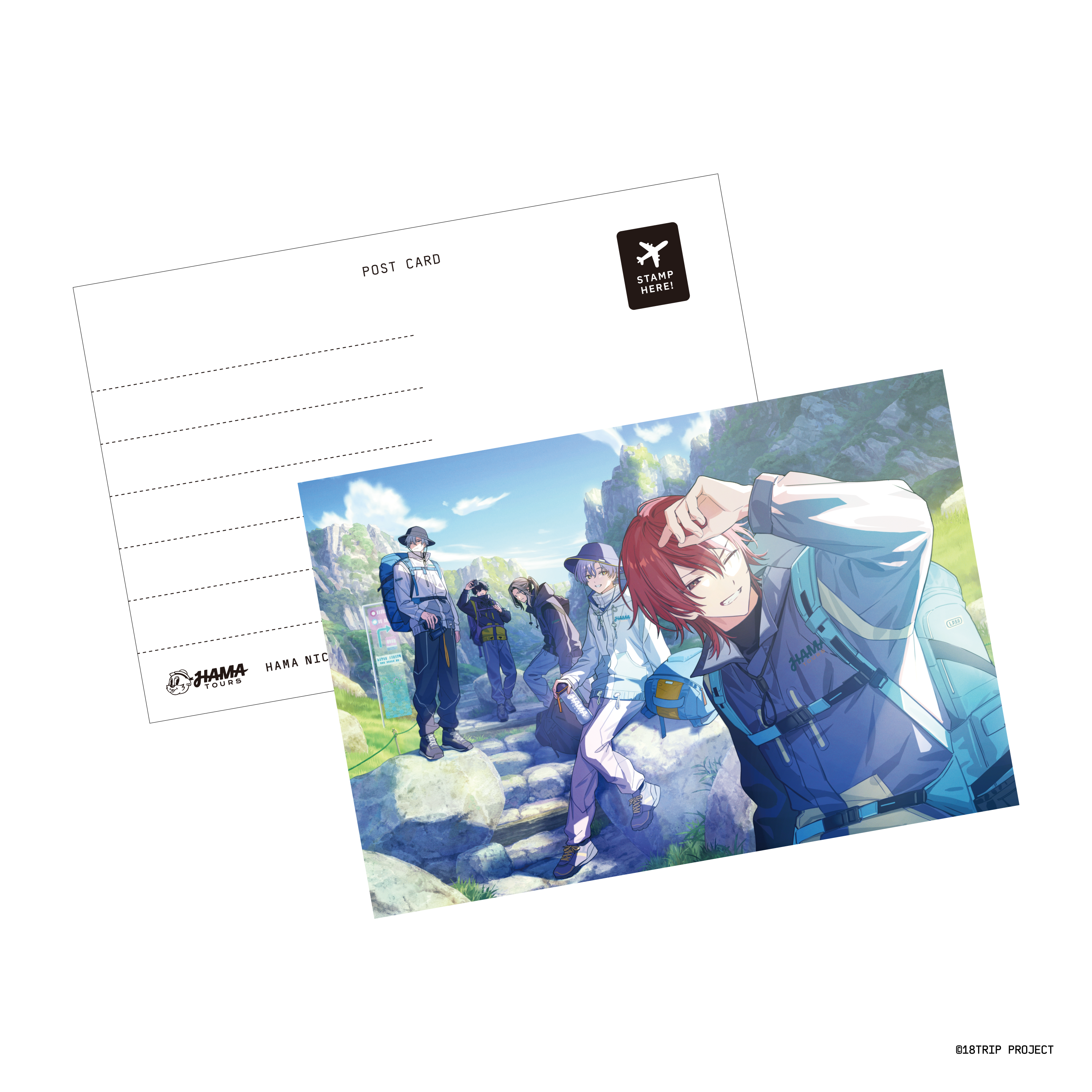 18TRIP ユニットキービジュアルポストカードセット | きゃにめ