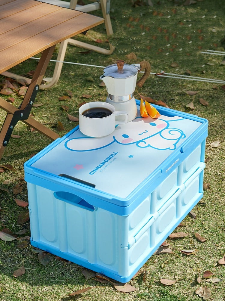 サンリオ］カー用品 車 折りたたみ 収納ボックス 木蓋付き – candymoon