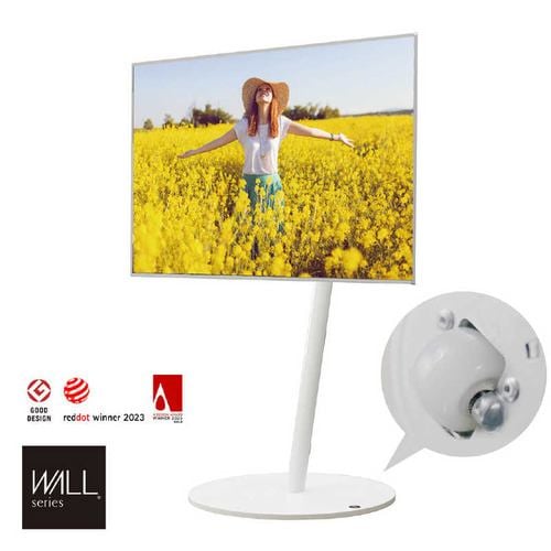 ナカムラ 32～80V型対応テレビスタンド WALL V3ハイタイプ SW ホワイト