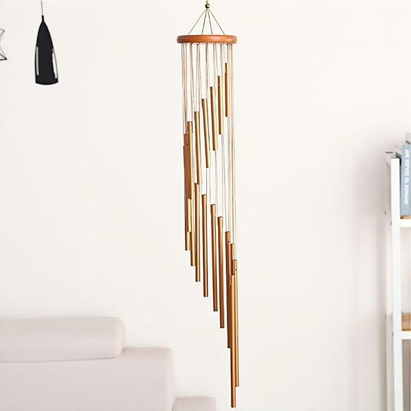 ヤマダモール | 風鈴 金属 玄関 ウィンドチャイム 屋内 屋外 装飾 音色
