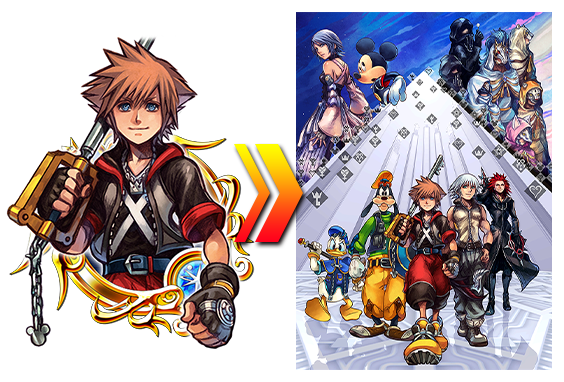 KH2.8パッケージ】限定『Key Art #8』登場！ | KINGDOM HEARTS Union χ