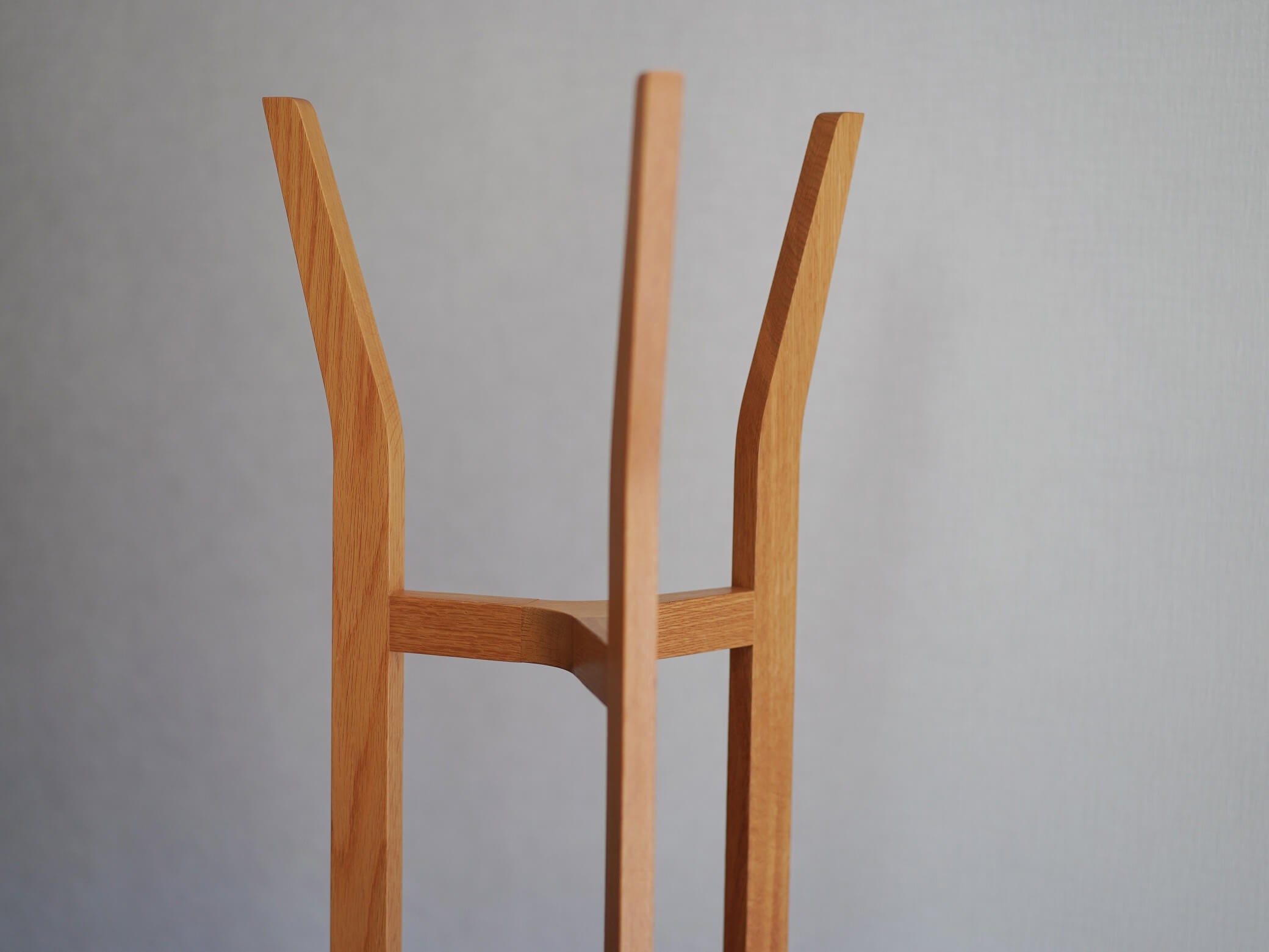 イデー コートハンガー コートスタンド ハンガーラック オーク 中古