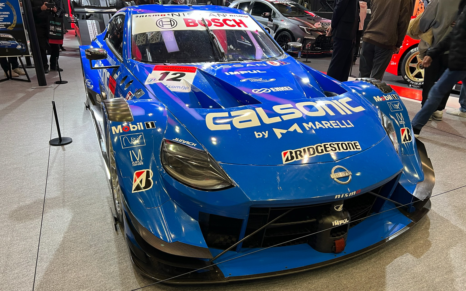 ブリヂストン、GT500チャンピオンマシン「12号車 カルソニック IMPUL Z