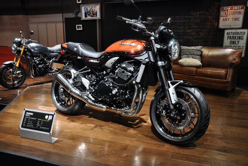 東京モーターショー2017】カワサキは往年のZシリーズのデザイン、性能