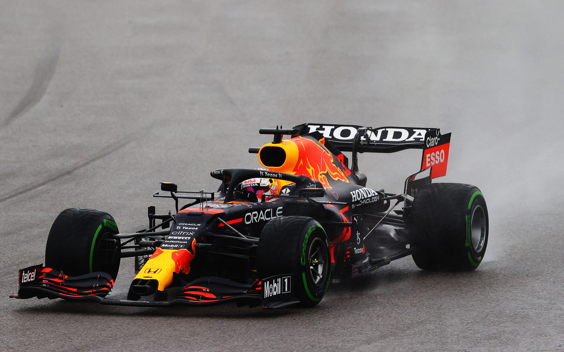 F1第15戦ロシアGP、レッドブル・ホンダは最後尾スタートの