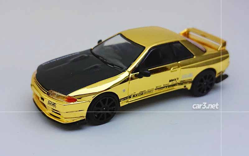 東京オートサロン2024限定のMINI GT。トップシークレットVR32GT-Rの