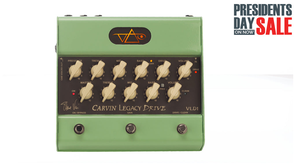VLD1 Legacy Drive Steve Vai Signature Preamp Pedal
