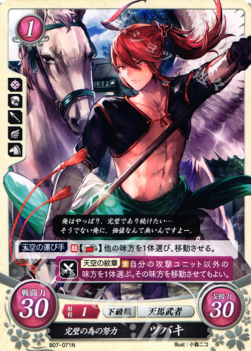 N 完璧の為の努力 ツバキ 販売 | [B07] 士道を征く | ファイアー