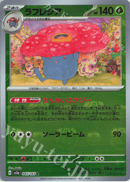 R ラフレシア(マスターボール柄/ミラー仕様) 販売 | [SV2a] 強化拡張