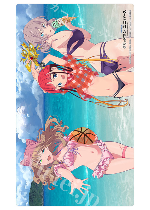 カーテン魂 グリッドマン ユニバース 描き下ろしラバーマット 『南夢芽