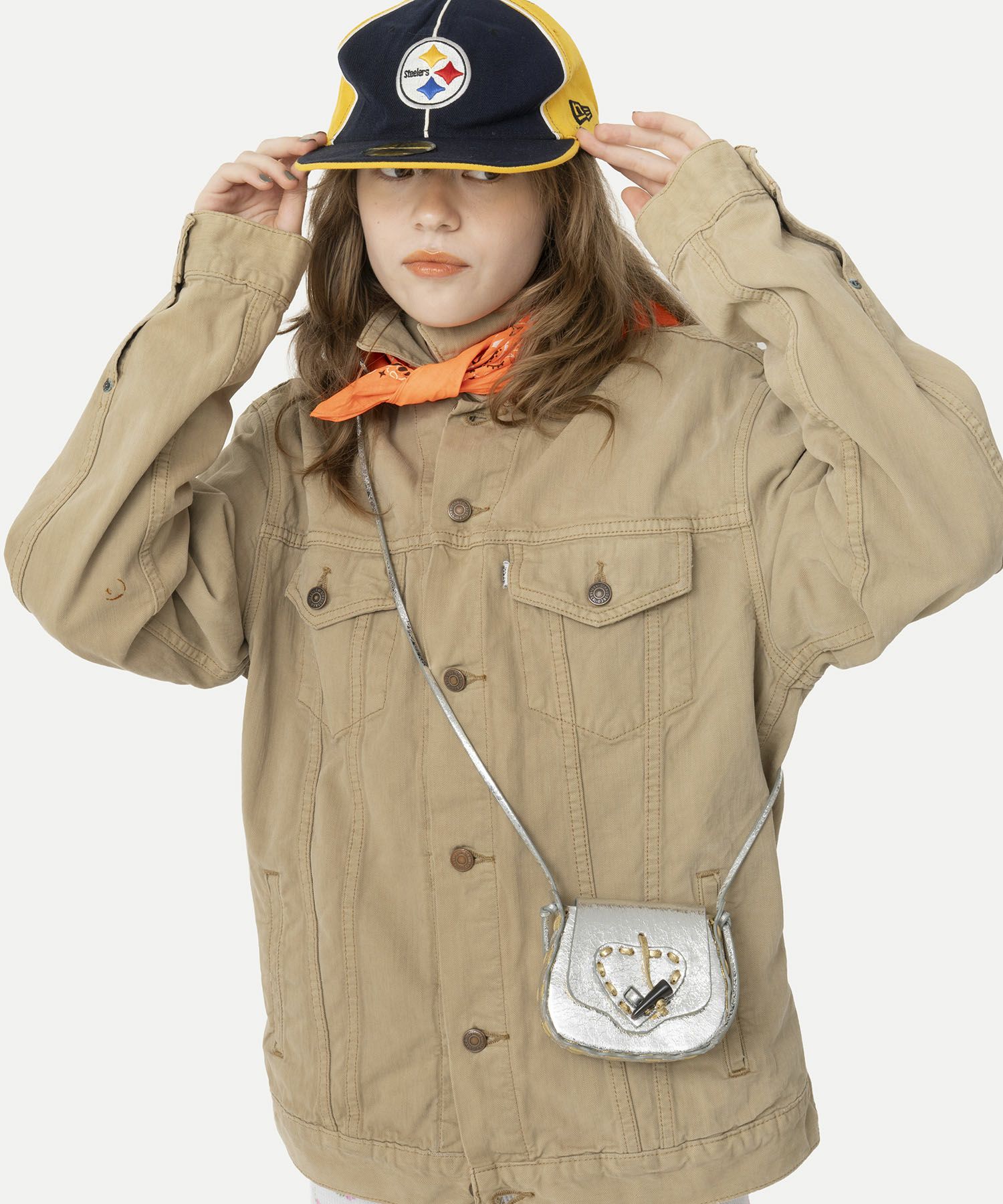 HEY! Mrs ROSE(ヘイ！ミセスローズ)ステッチハートポーチ | CASSELINI