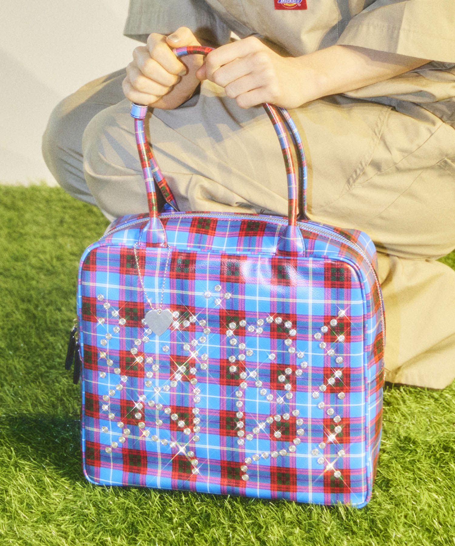 HEY! Mrs ROSE(ヘイ！ミセスローズ)Rhinestone Boston | CASSELINI