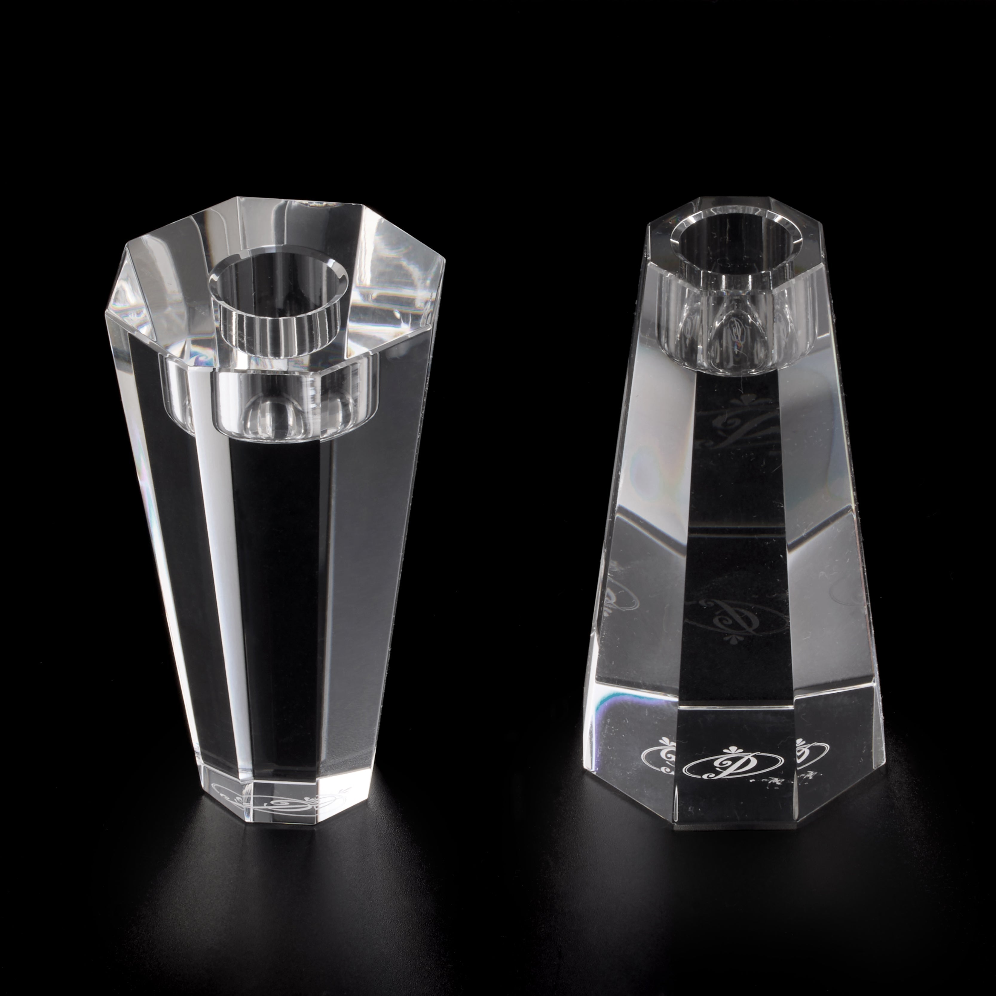 クリスタルキャンドルホルダー 2個セット – Palazzo