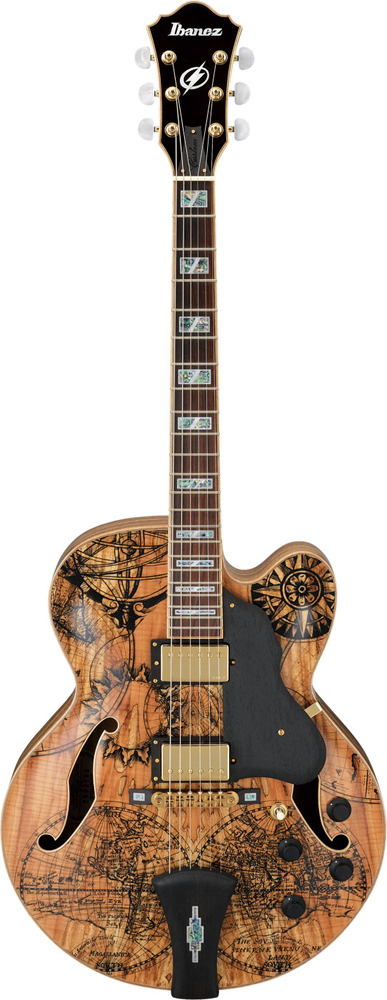 8th Street Music - Ibanez AF105SM Artcore Custom Exotic Explorer