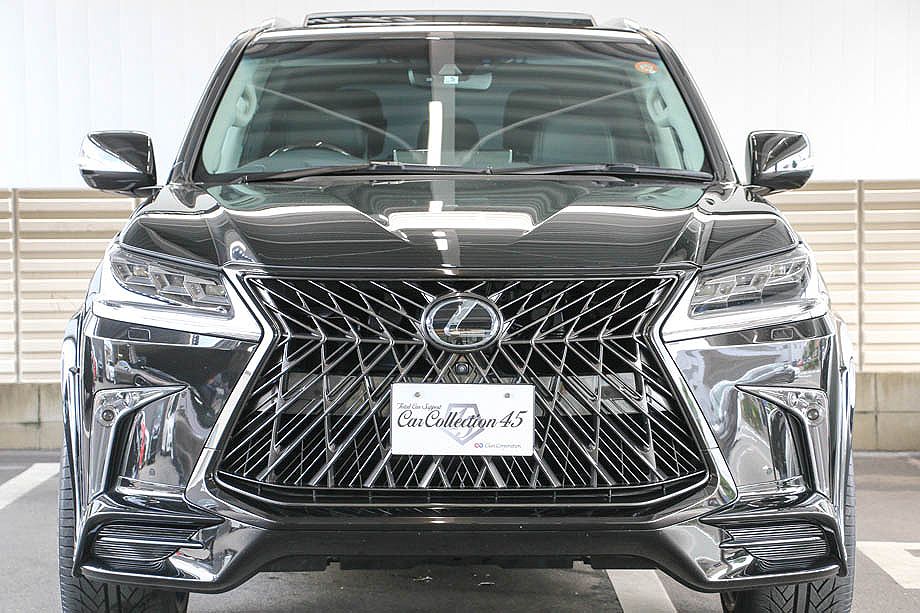 レクサス LX570 ワンオーナー車 WALDエアロ スターライトブラック