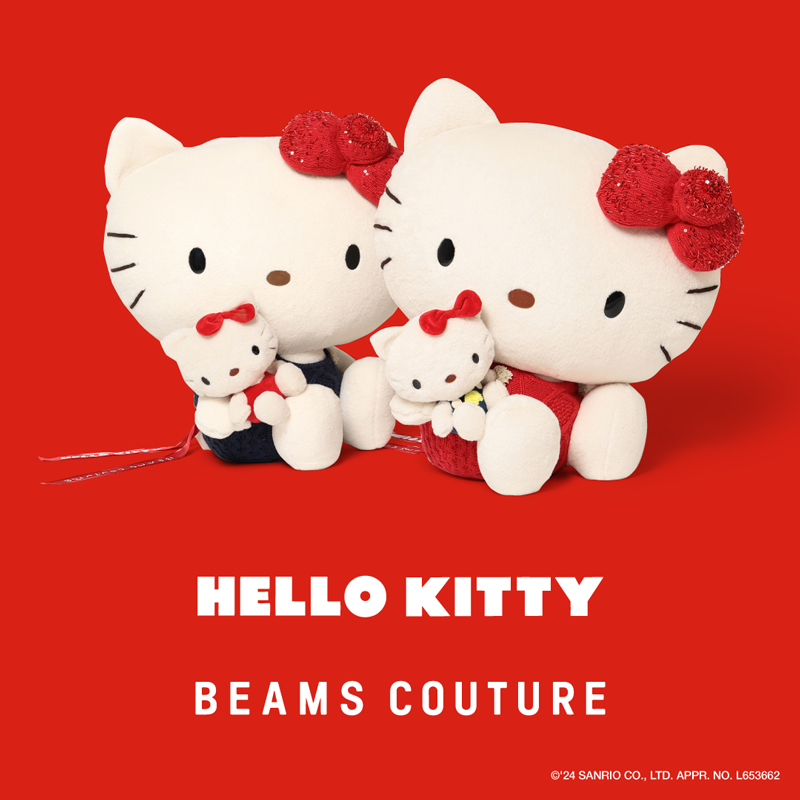 HELLO KITTY50周年を記念し、 〈BEAMS COUTURE〉とのコラボレーショ